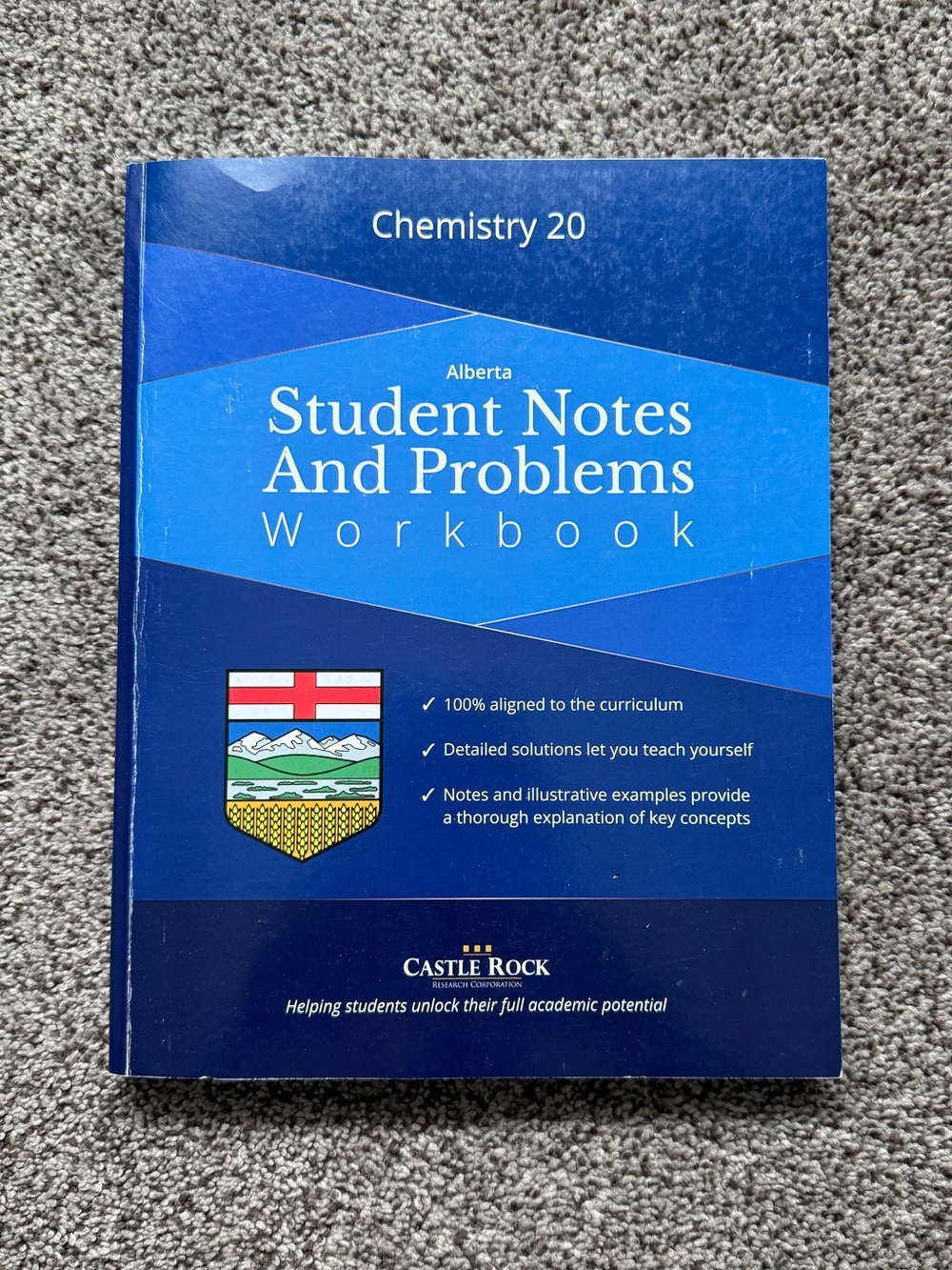 Alberta Chemistry 20 Student Notes And Problems Workbook